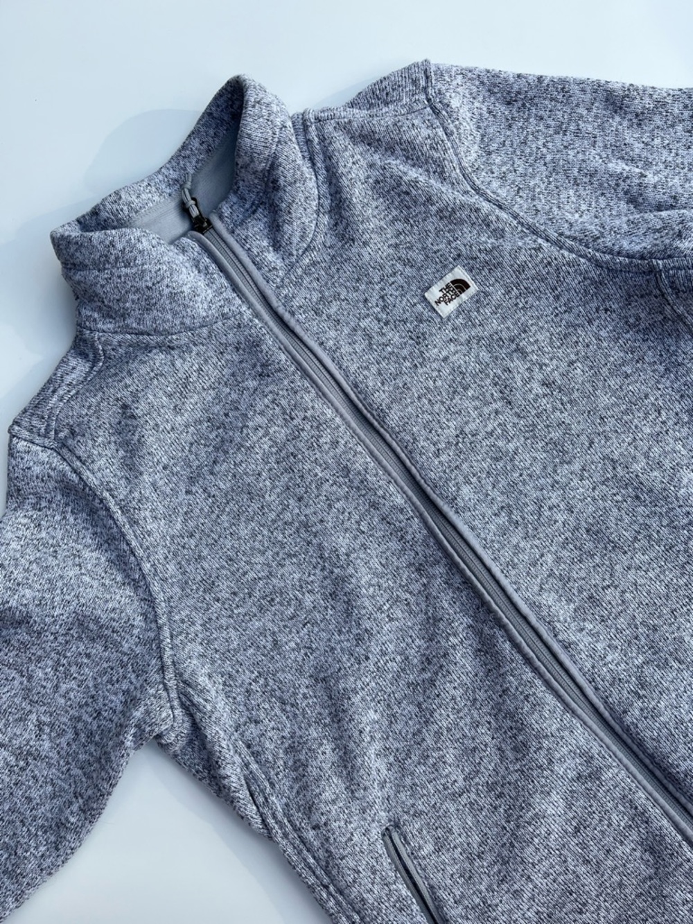 The North Face Light Gray Women's Fleece Jacket